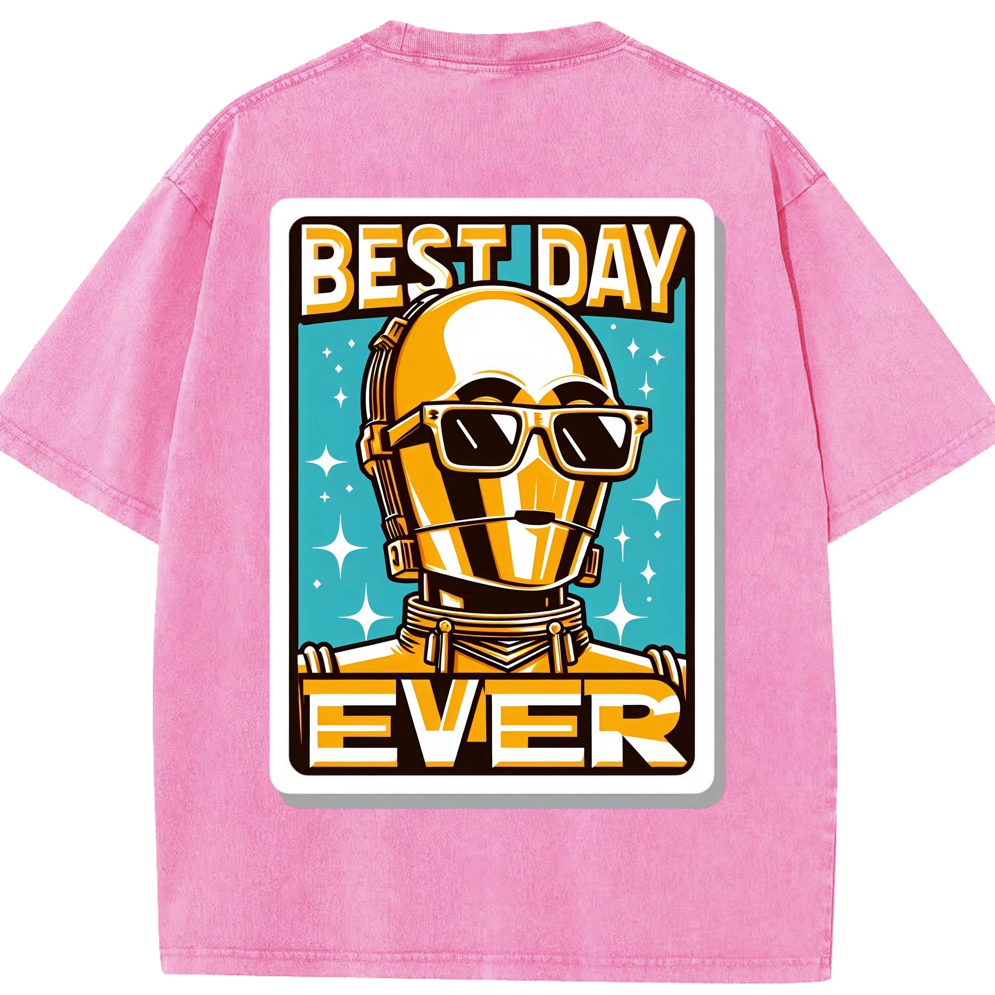 （画像用） スター・ウォーズ Star Wars 綿100% ヴィンテージ風 半袖Tシャツ（背面プリント）